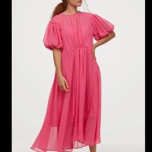 Hm pink maxi dress